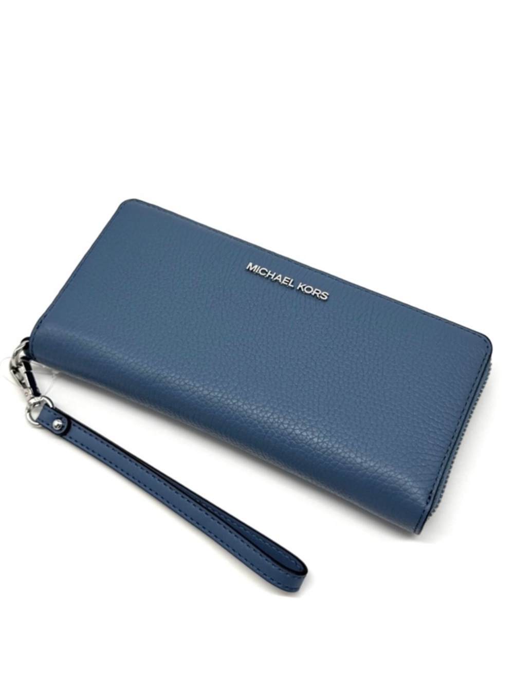 Michael Kors Large Continental Wallet Denim Blue - Picture 2 of 9